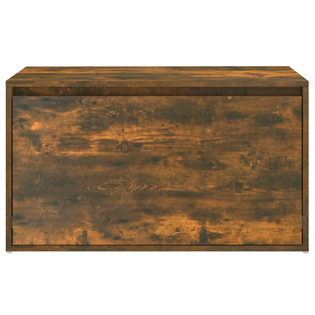 Banc d'entrée 80x40x45 cm Chêne fumé Bois d'ingénierie - XIOS