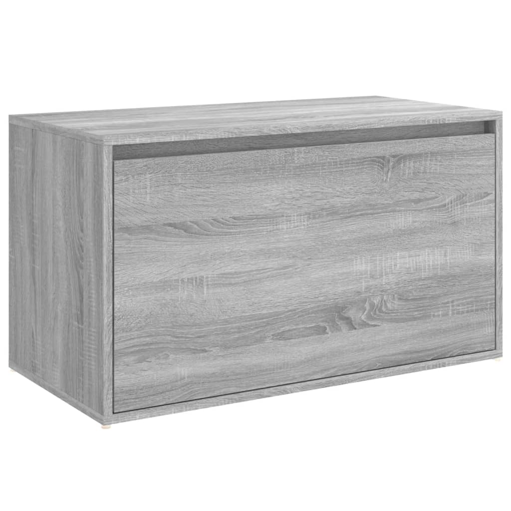 Banc d'entrée 80x40x45 cm Sonoma gris Bois d'ingénierie - XIOS