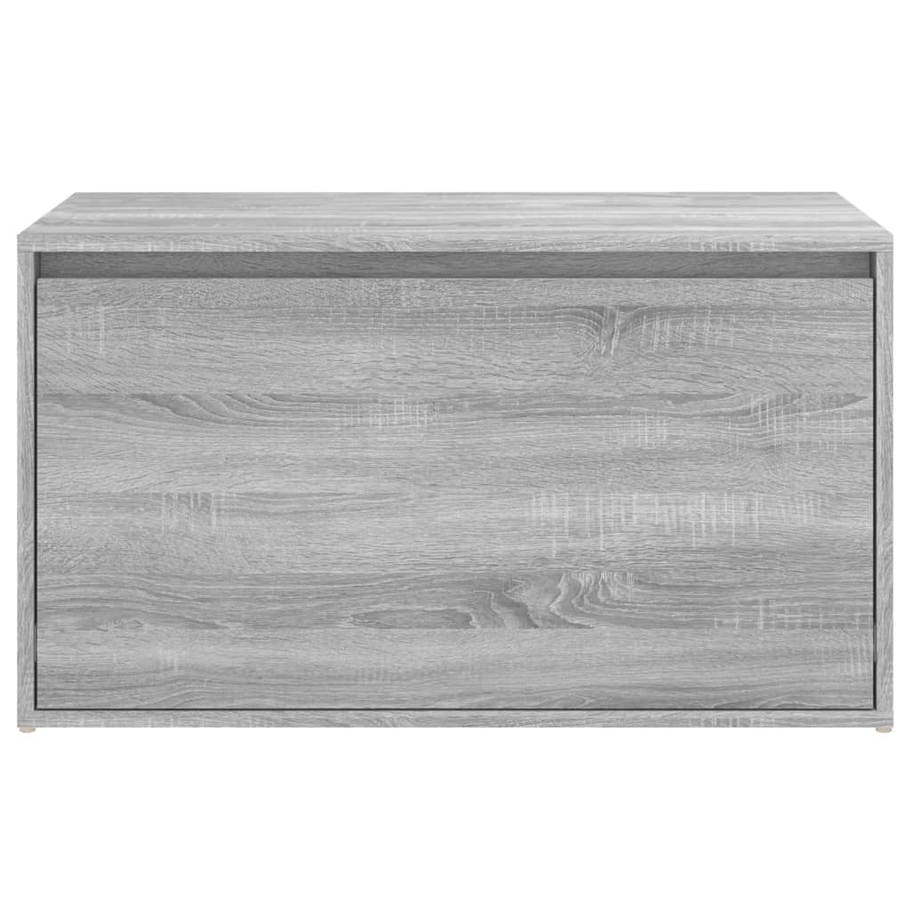 Banc d'entrée 80x40x45 cm Sonoma gris Bois d'ingénierie - XIOS