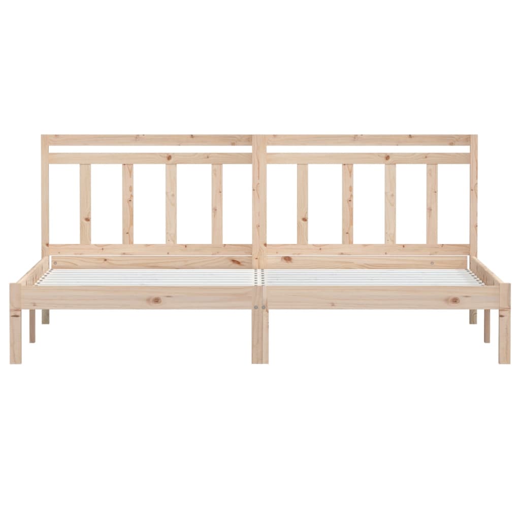 Cadre de lit sans matelas bois massif - XIOS
