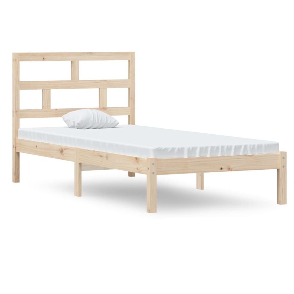 Cadre de lit sans matelas bois massif - XIOS
