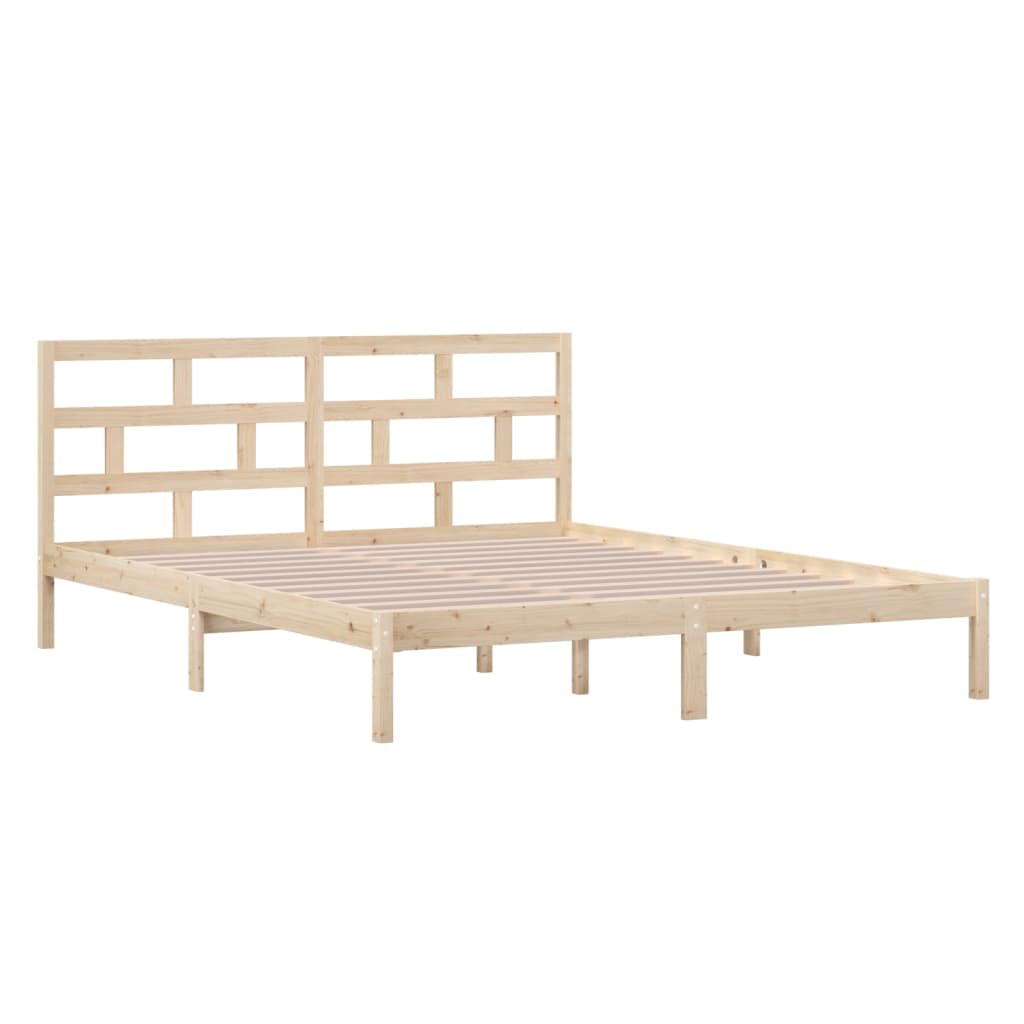 Cadre de lit sans matelas bois massif - XIOS
