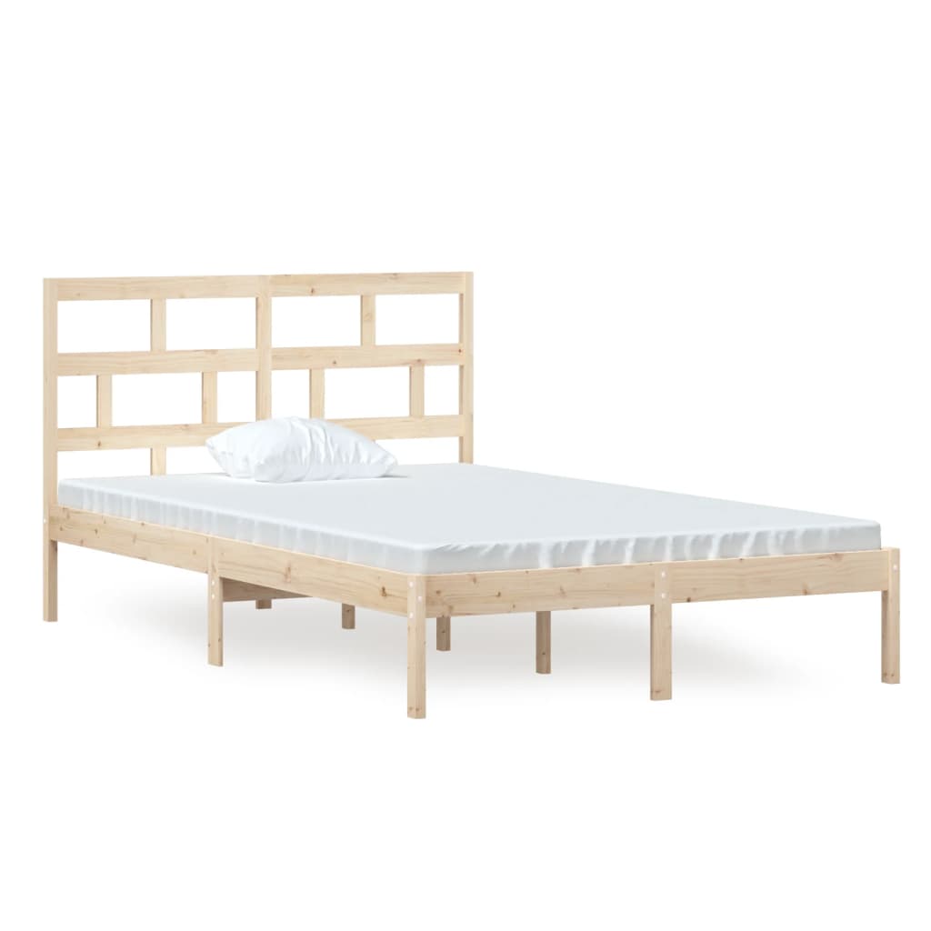 Cadre de lit sans matelas bois massif 120x200 cm - XIOS