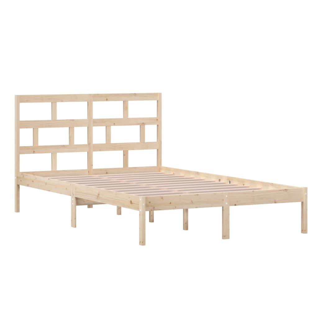 Cadre de lit sans matelas bois massif 120x200 cm - XIOS