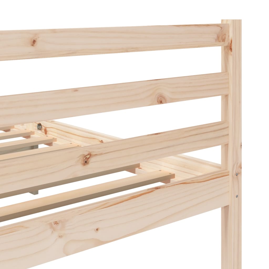 Cadre de lit sans matelas bois massif 100x200 cm - XIOS