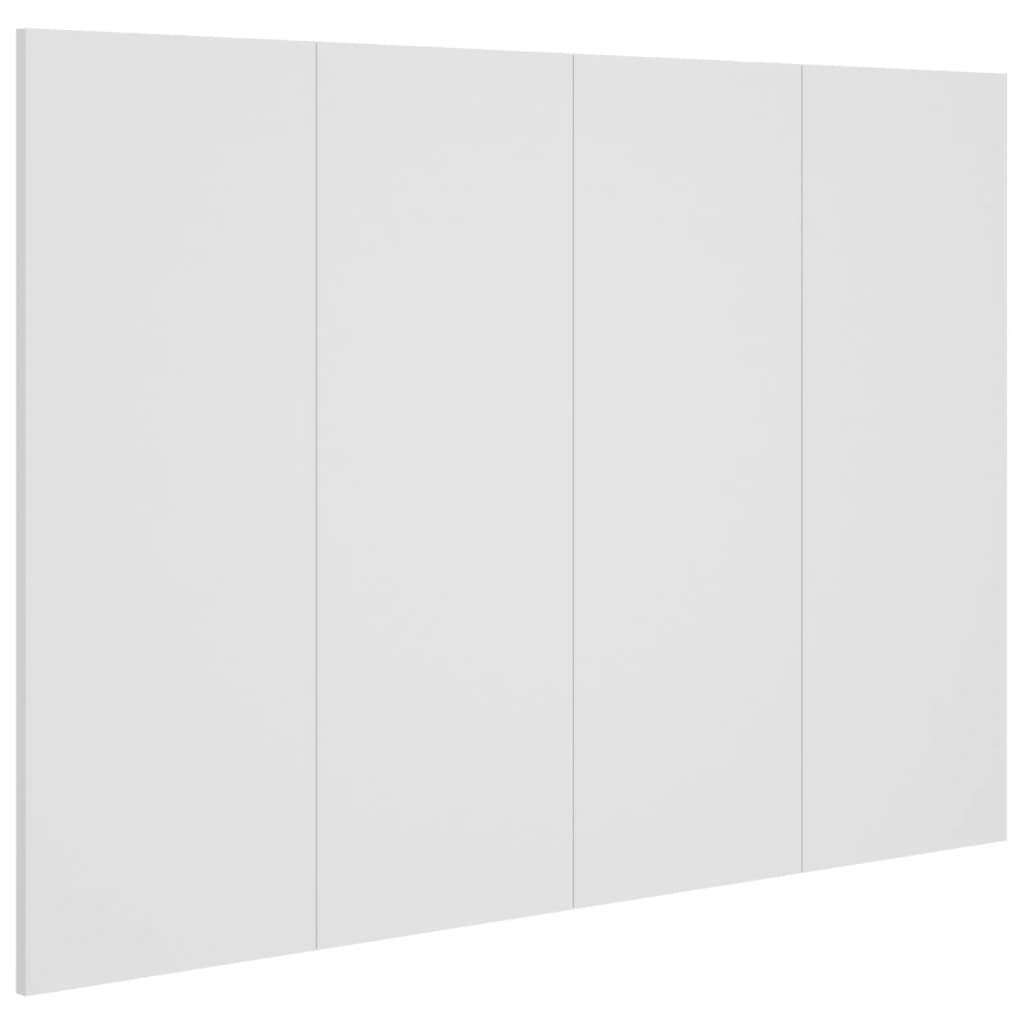 Tête de lit Blanc 120x1,5x80 cm Bois d'ingénierie - XIOS