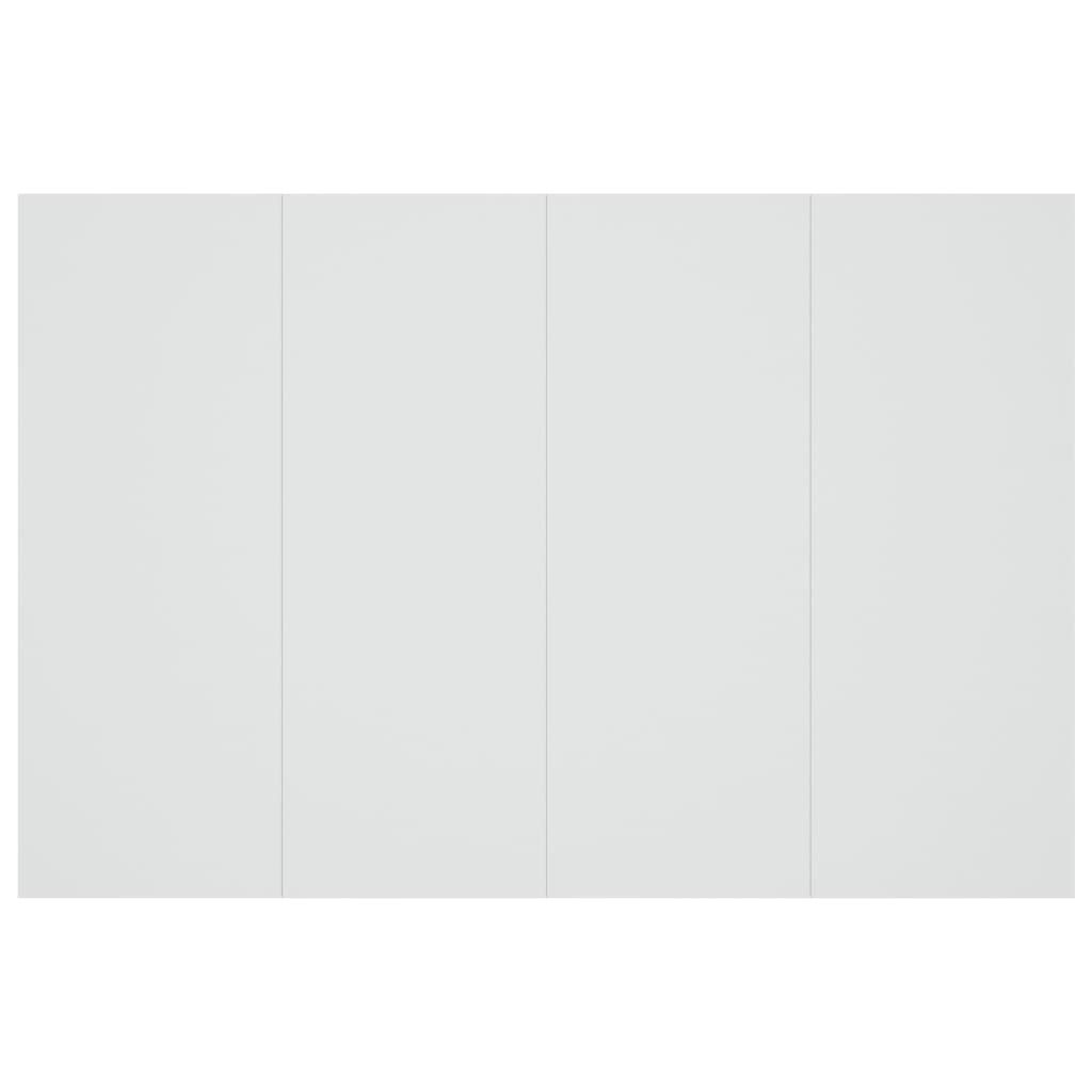 Tête de lit Blanc 120x1,5x80 cm Bois d'ingénierie - XIOS