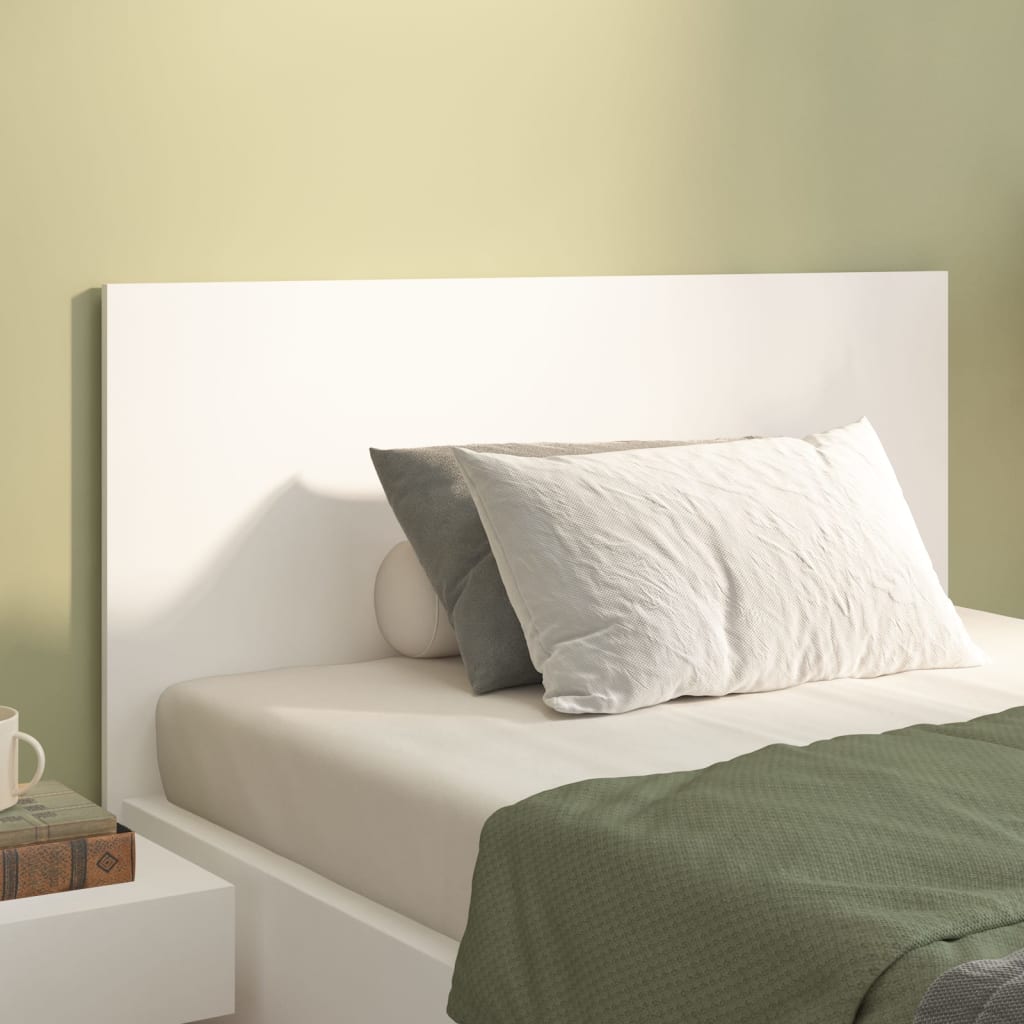 Tête de lit Blanc 120x1,5x80 cm Bois d'ingénierie - XIOS