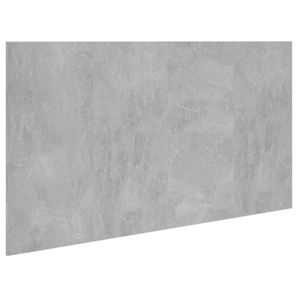 Tête de lit Gris béton 160x1,5x80 cm Bois d'ingénierie - XIOS