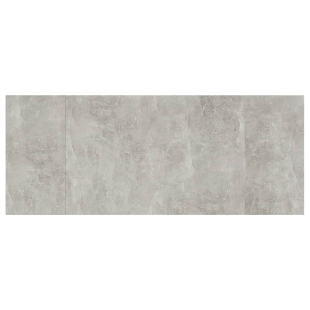 Tête de lit Gris béton 200x1,5x80 cm Bois d'ingénierie - XIOS