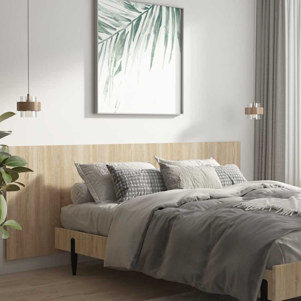 Tête de lit murale Chêne sonoma 240x1,5x80 cm Bois d'ingénierie - XIOS