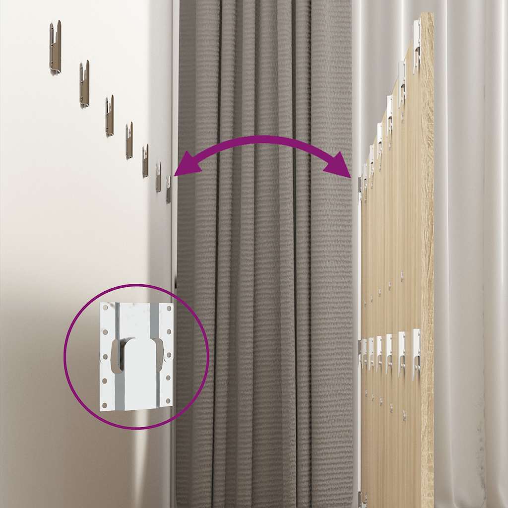 Tête de lit murale Chêne sonoma 240x1,5x80 cm Bois d'ingénierie - XIOS