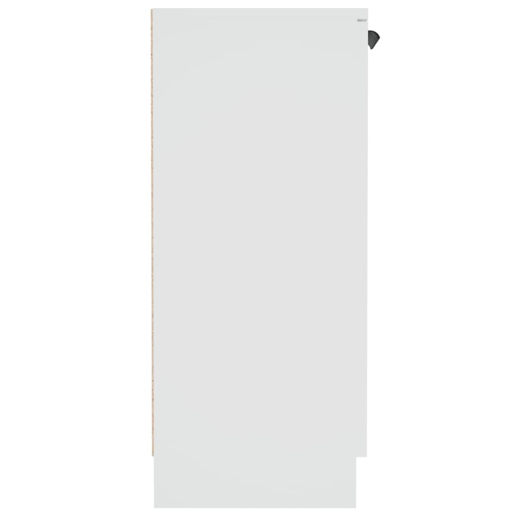 Buffet Blanc 60x30x70 cm Bois d'ingénierie - XIOS
