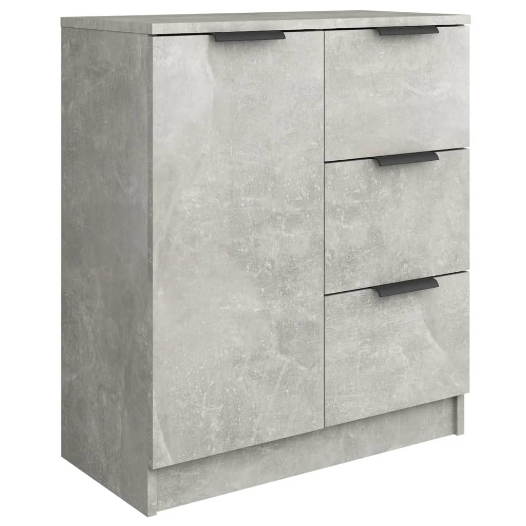 Buffet Gris béton 60x30x70 cm Bois d'ingénierie - XIOS