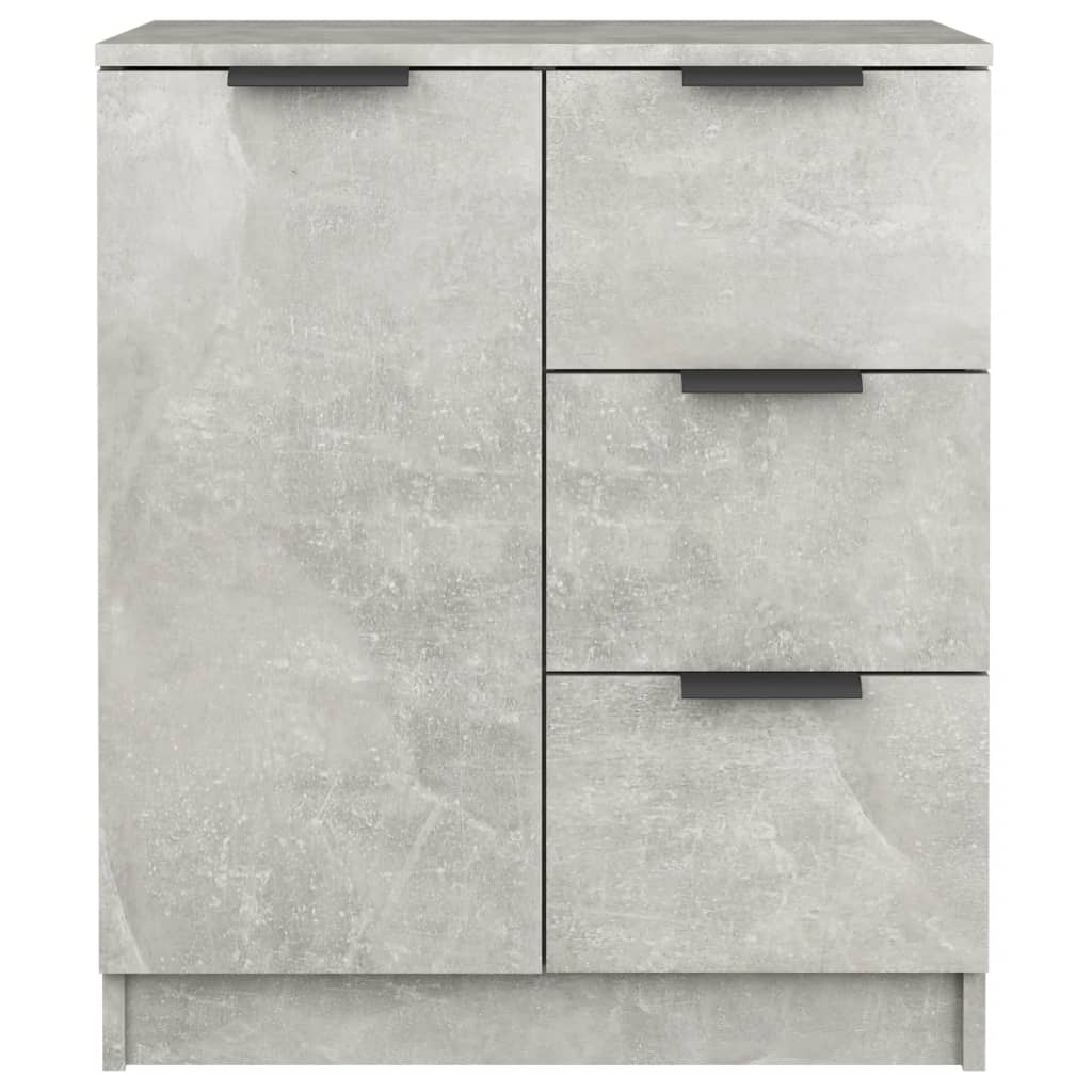 Buffet Gris béton 60x30x70 cm Bois d'ingénierie - XIOS