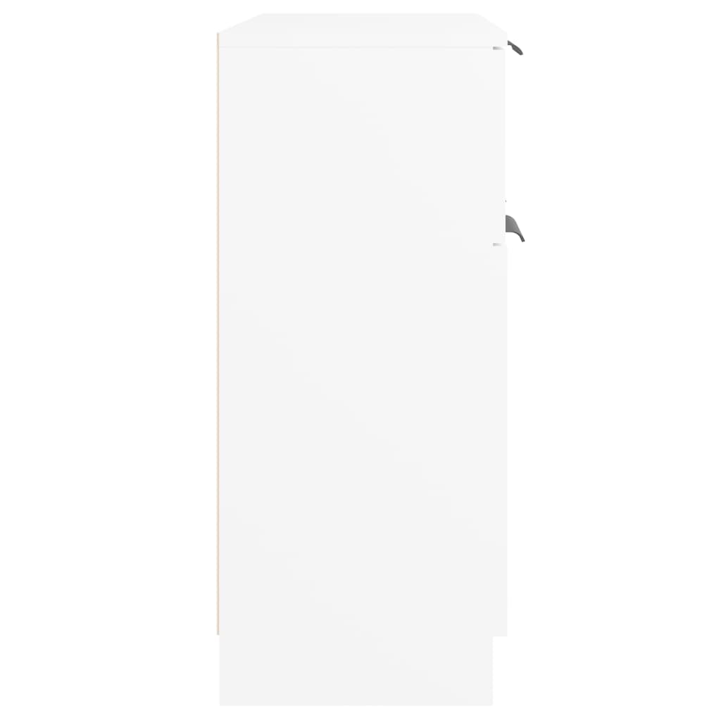 Buffet Blanc 60x30x70 cm Bois d'ingénierie - XIOS