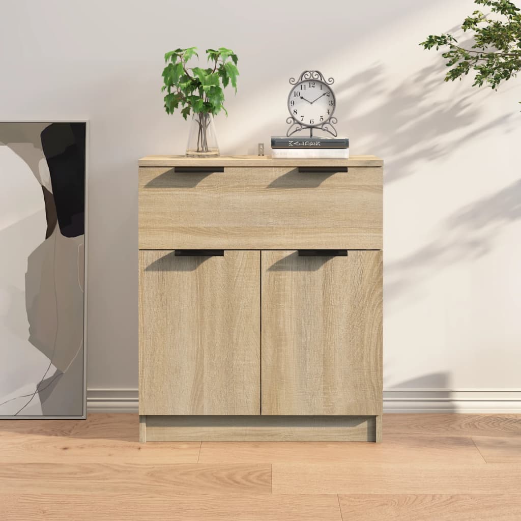Buffet Chêne sonoma 60x30x70 cm Bois d'ingénierie - XIOS