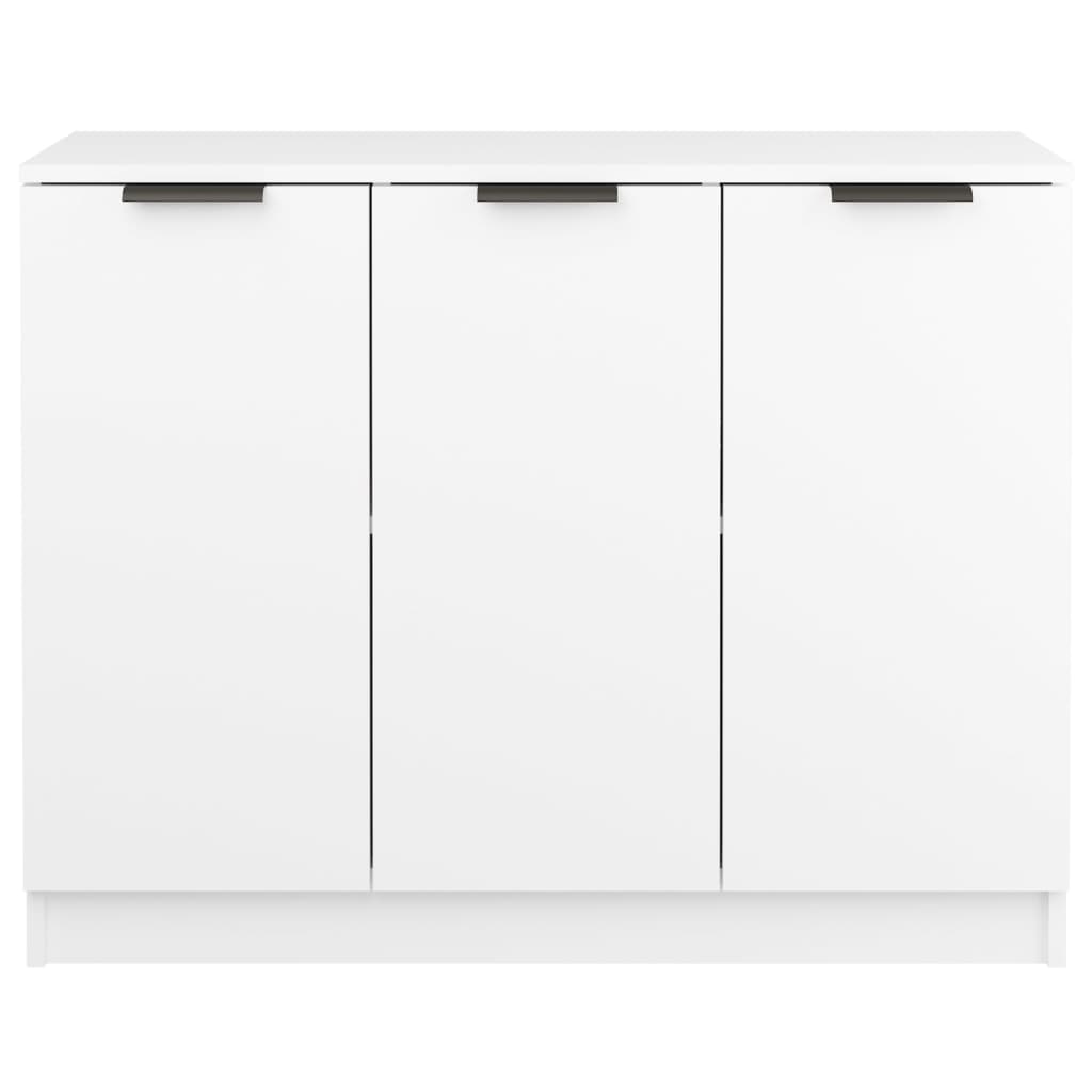 Buffet Blanc 90,5x30x70 cm Bois d'ingénierie - XIOS