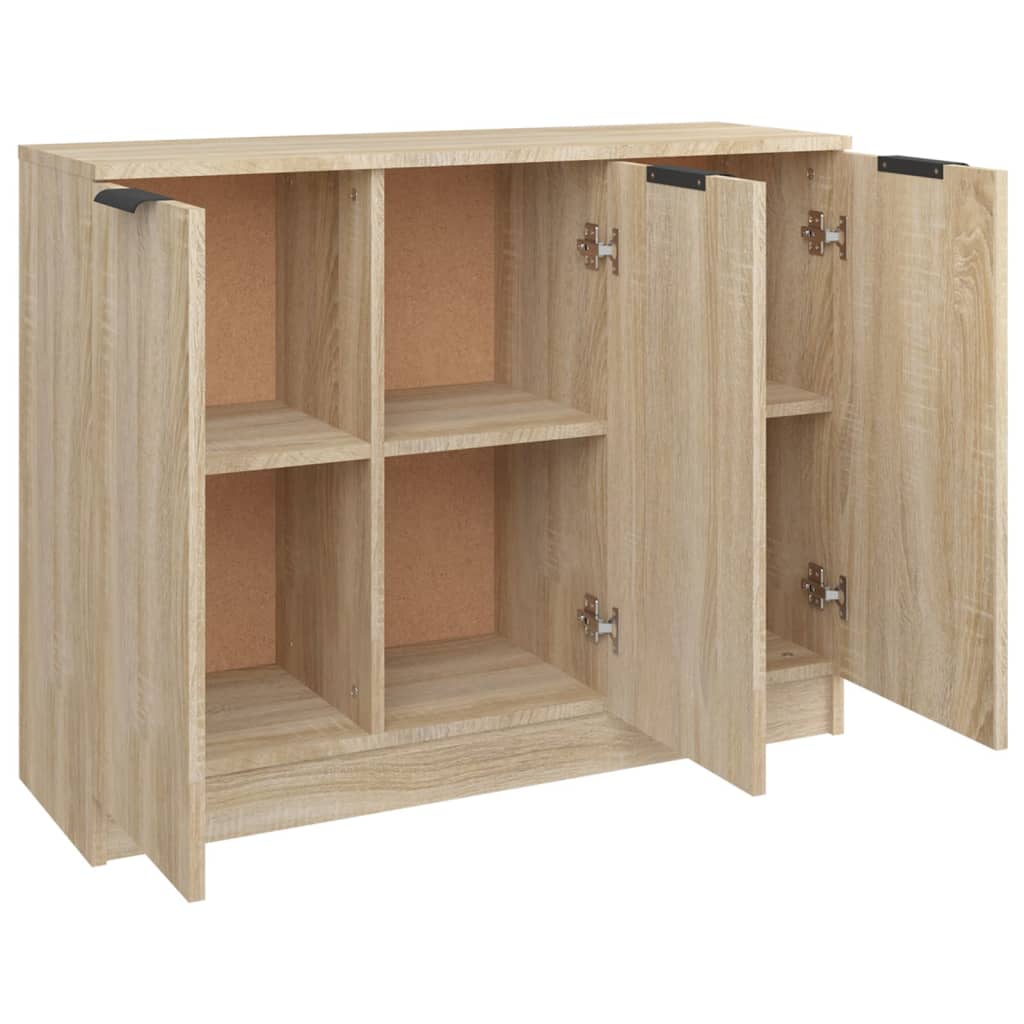 Buffet Chêne sonoma 90,5x30x70 cm Bois d'ingénierie - XIOS