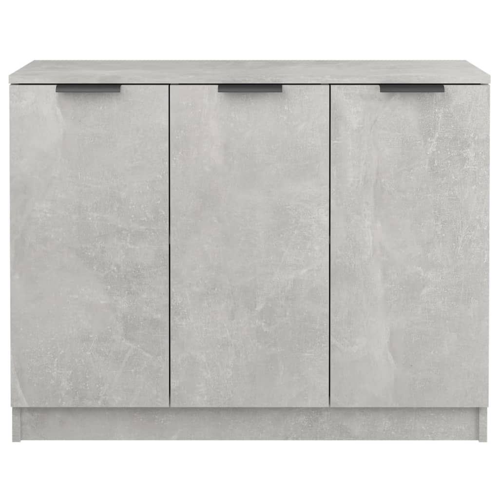 Buffet Gris béton 90,5x30x70 cm Bois d'ingénierie - XIOS