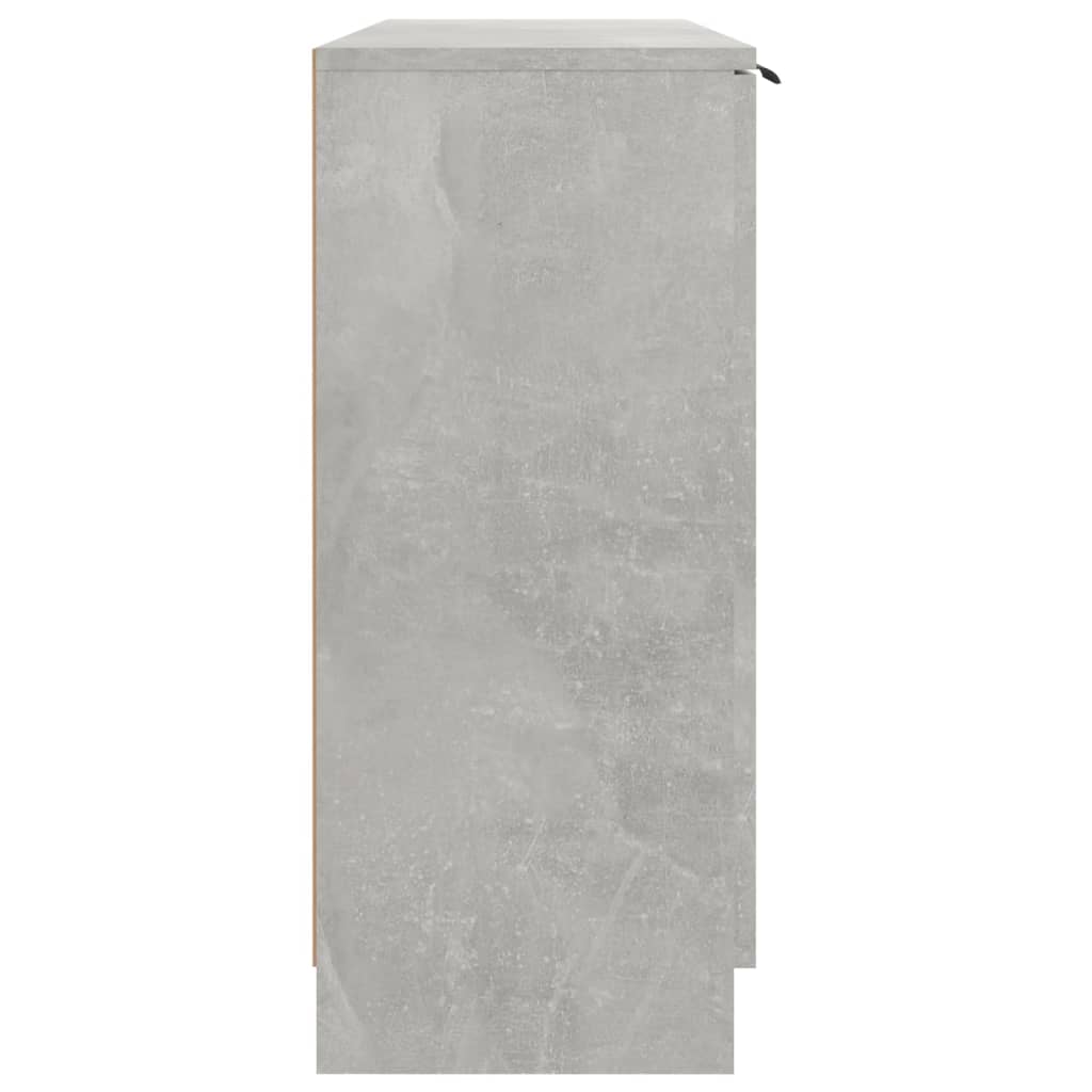 Buffet Gris béton 90,5x30x70 cm Bois d'ingénierie - XIOS