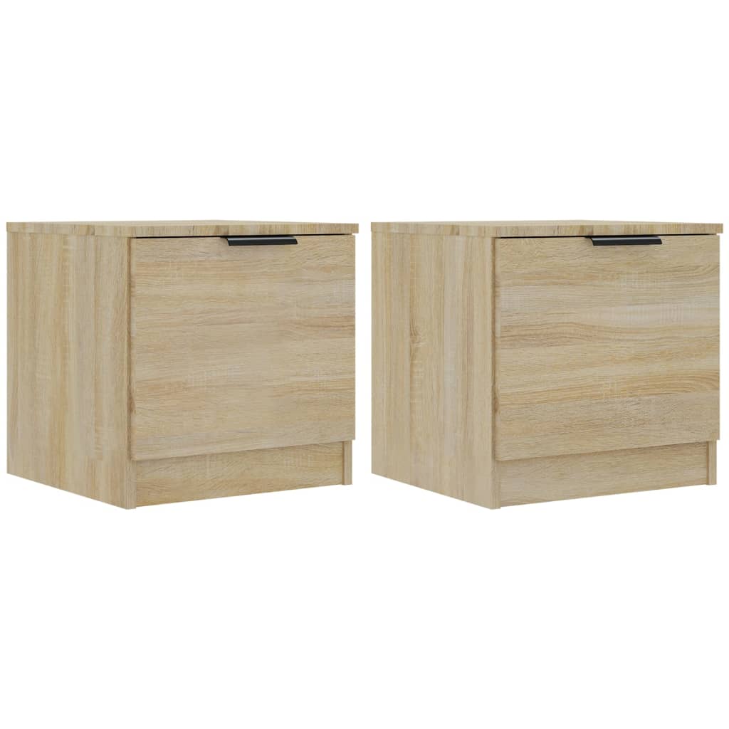 Tables de chevet 2 pcs Chêne sonoma 40x39x40 cm - XIOS