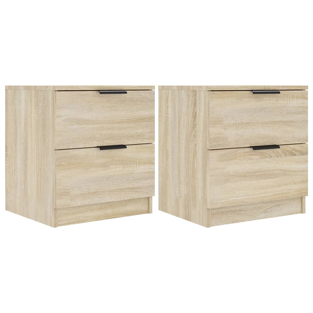 Tables de chevet 2 pcs Chêne Sonoma Bois d'ingénierie - XIOS