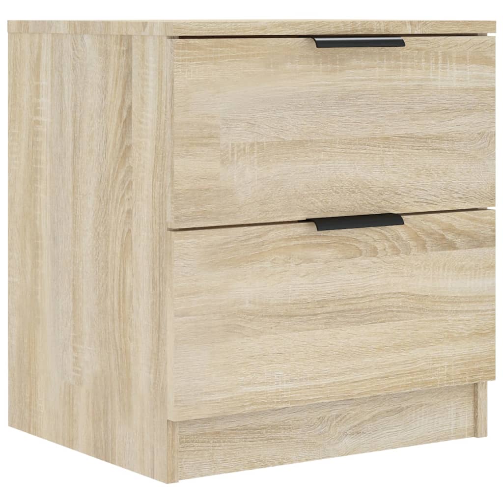 Tables de chevet 2 pcs Chêne Sonoma Bois d'ingénierie - XIOS