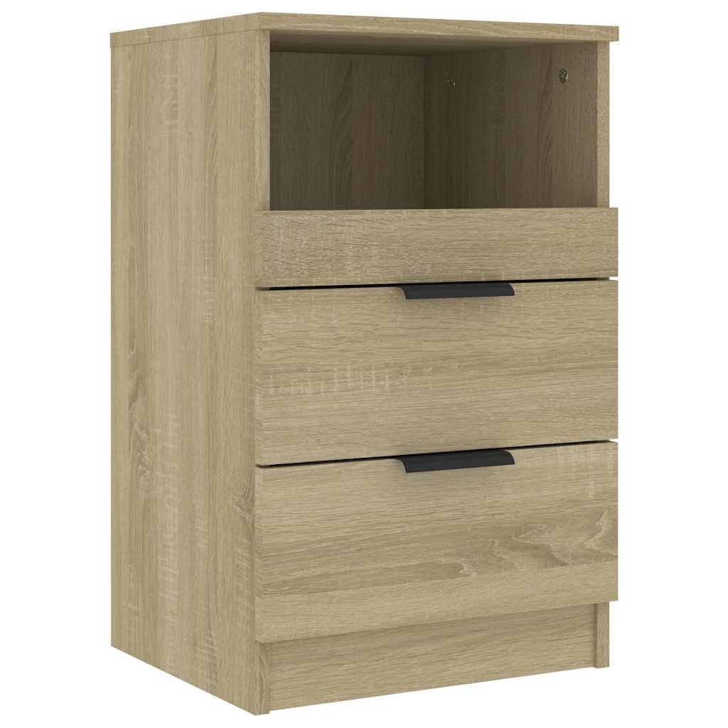 Tables de chevet 2 pcs Chêne Sonoma Bois d'ingénierie - XIOS
