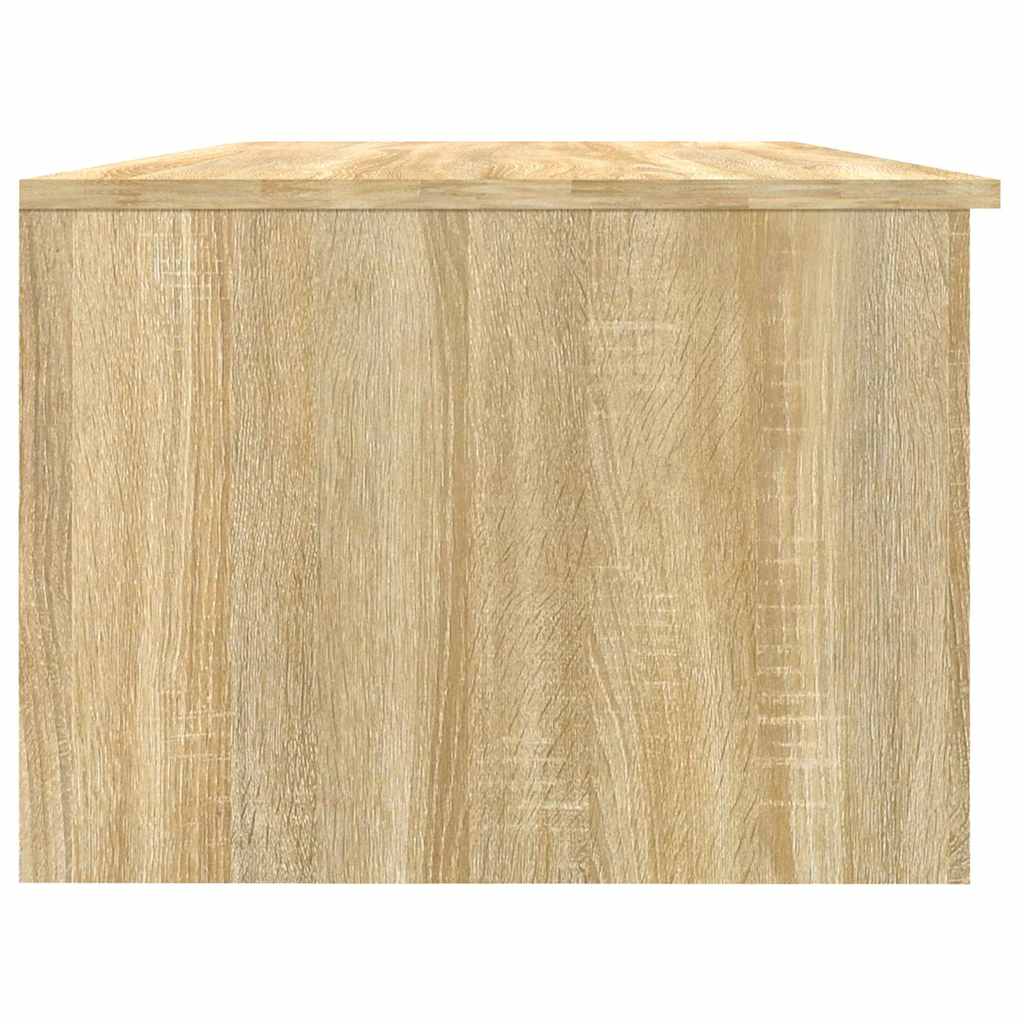 Table basse chêne sonoma 102x50x36 cm bois d'ingénierie - XIOS
