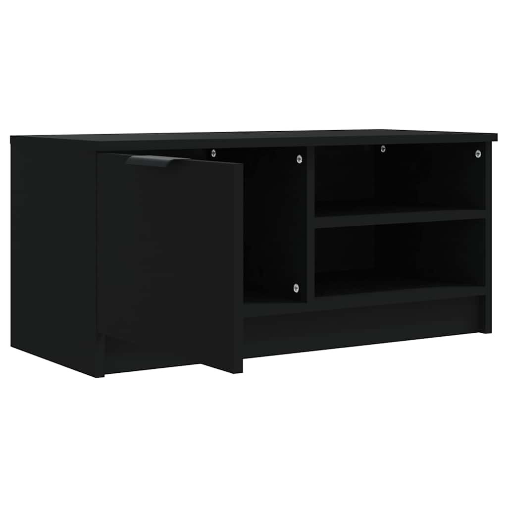 Meubles TV 2 pcs Noir 80x35x36,5 cm Bois d'ingénierie - XIOS