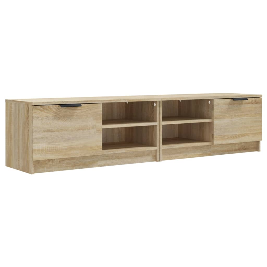 Meubles TV 2 pcs Chêne sonoma 80x35x36,5 cm Bois d'ingénierie - XIOS