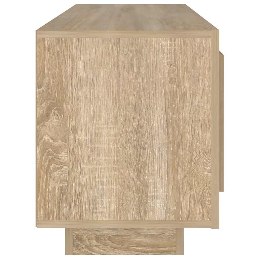 Meuble TV chêne sonoma 102x35x45 cm bois d'ingénierie - XIOS