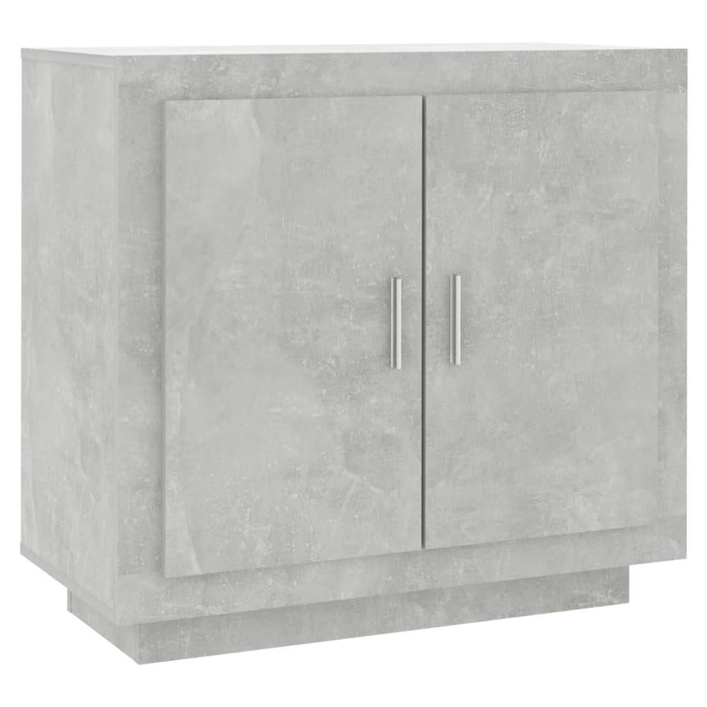 Buffet Gris béton 80x40x75 cm Bois d'ingénierie - XIOS
