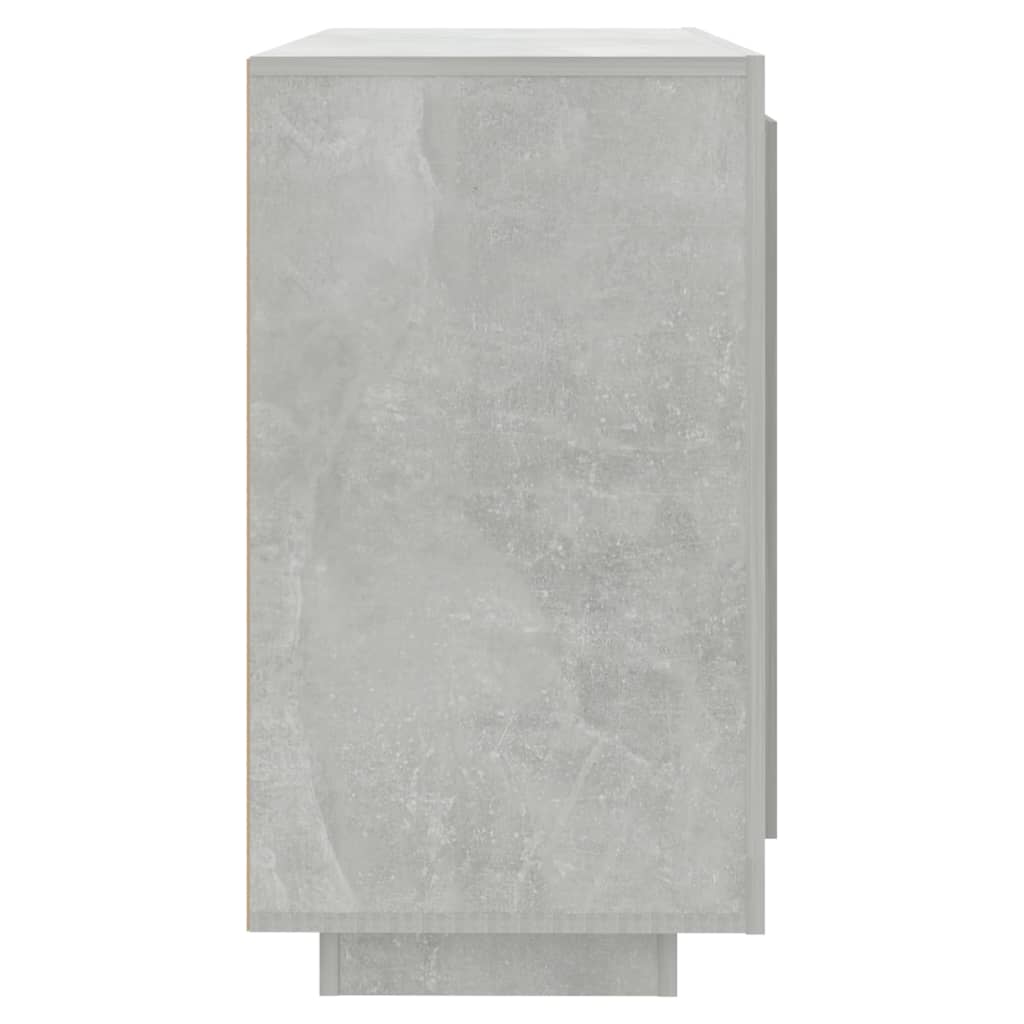 Buffet Gris béton 80x40x75 cm Bois d'ingénierie - XIOS
