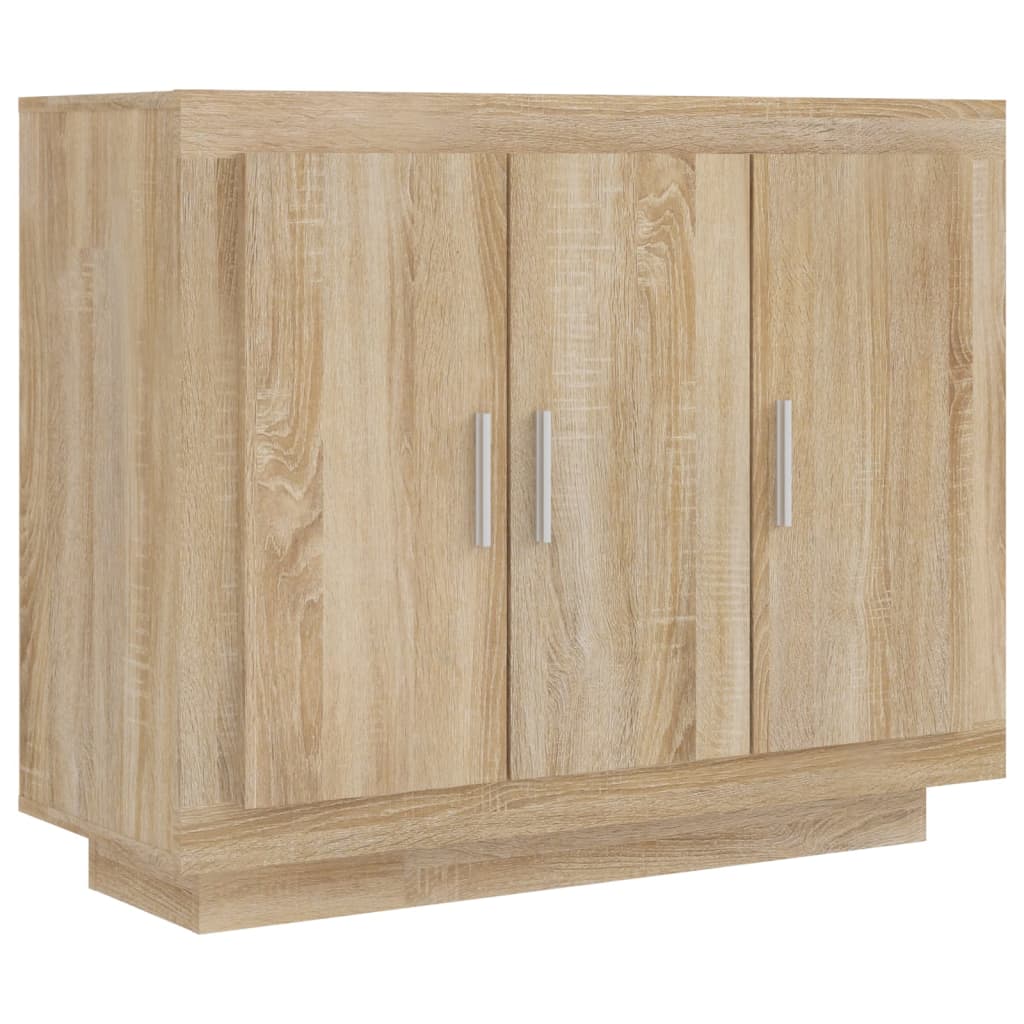 Buffet Chêne sonoma 92x35x75 cm Bois d'ingénierie - XIOS