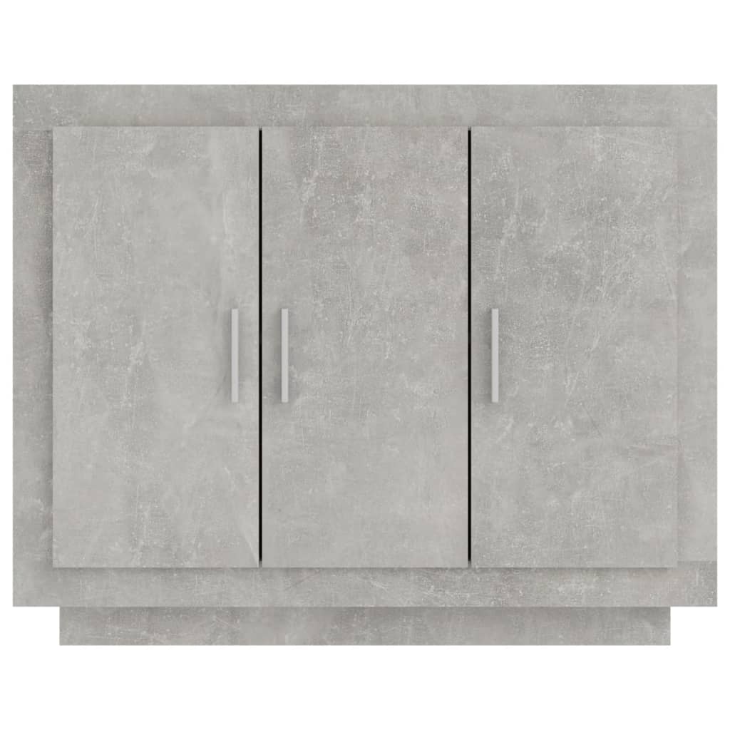 Buffet Gris béton 92x35x75 cm Bois d'ingénierie - XIOS