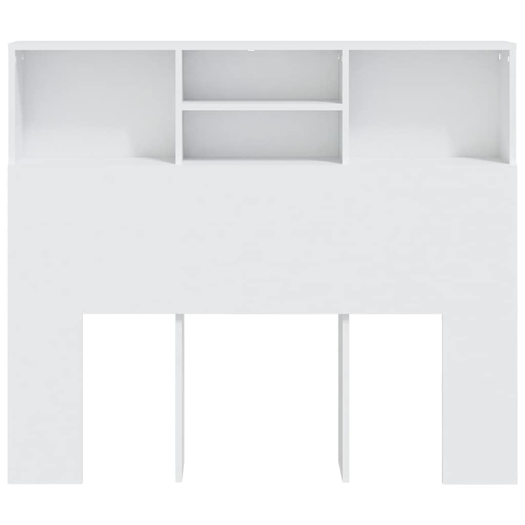 Armoire de tête de lit Blanc 120x19x103,5 cm - XIOS