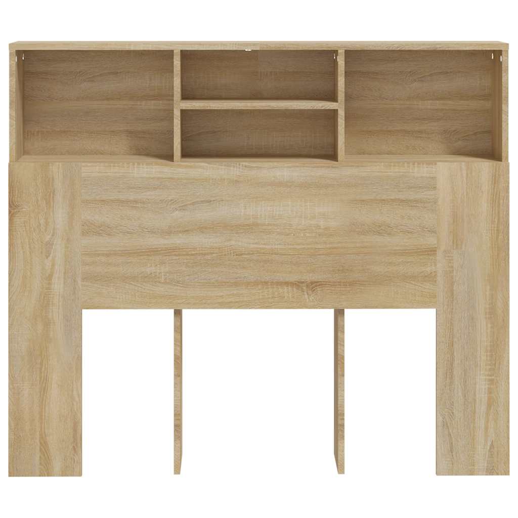 Armoire de tête de lit Chêne sonoma 120x19x103,5 cm - XIOS