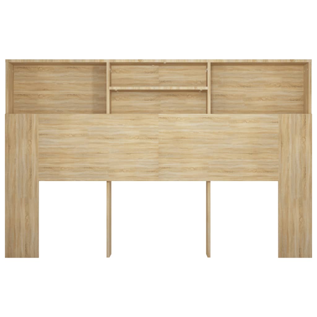 Armoire de tête de lit chêne sonoma 160x19x103,5 cm - XIOS