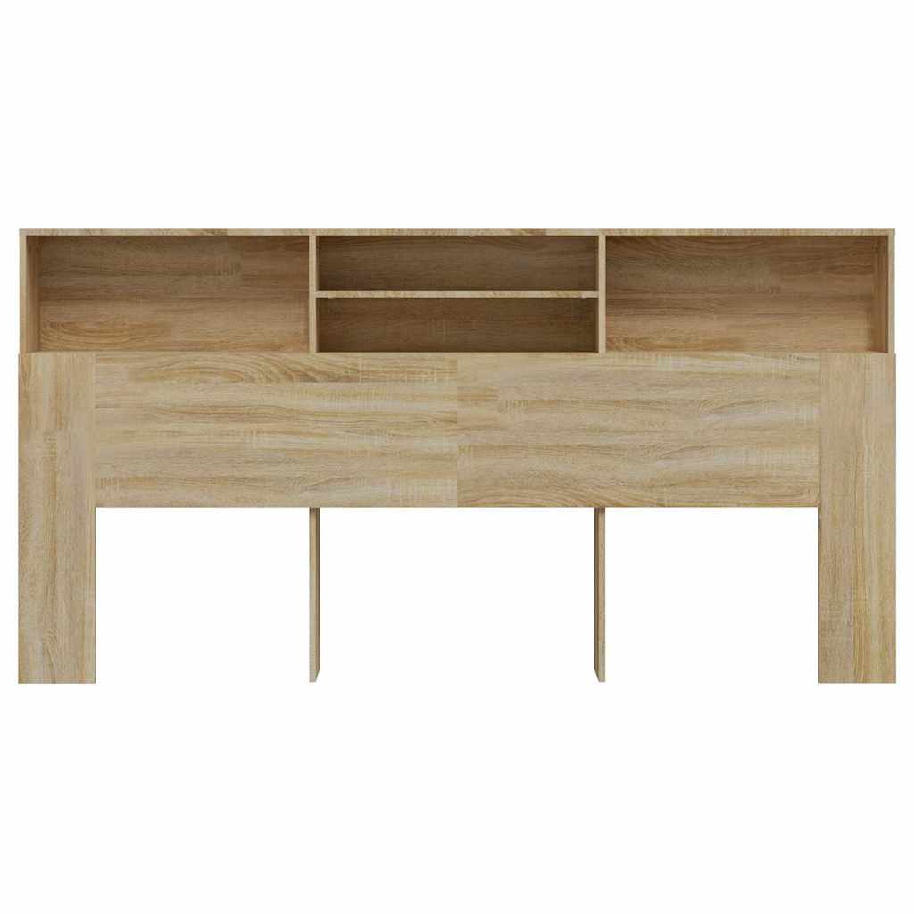 Armoire de tête de lit chêne sonoma 200x19x103,5 cm - XIOS