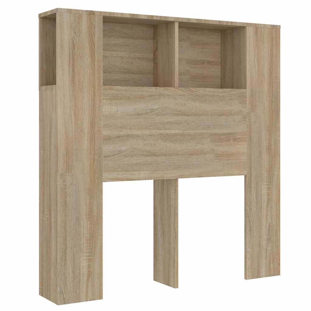 Armoire de tête de lit Chêne sonoma 100x18,5x102,5 cm - XIOS