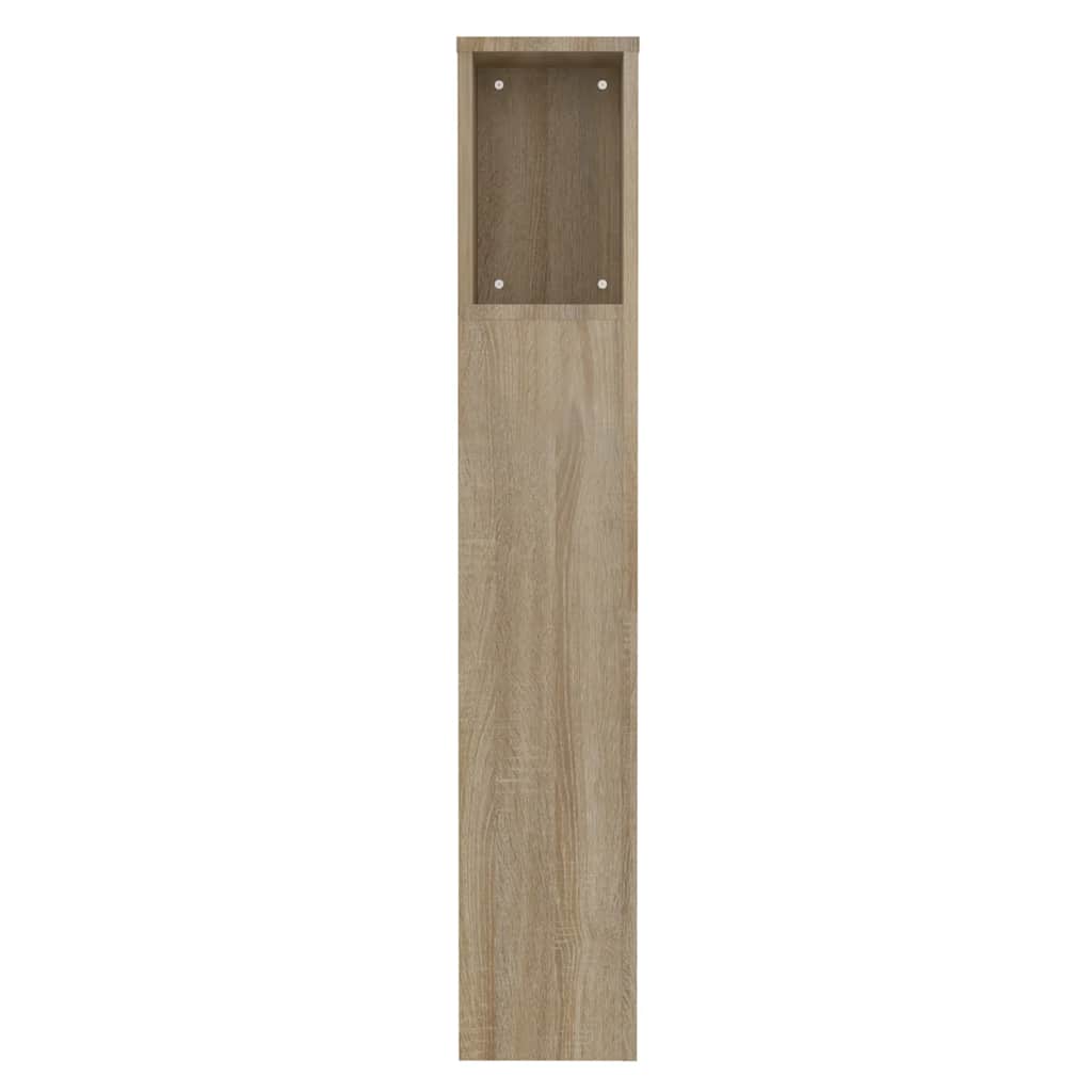 Armoire de tête de lit Chêne sonoma 100x18,5x102,5 cm - XIOS