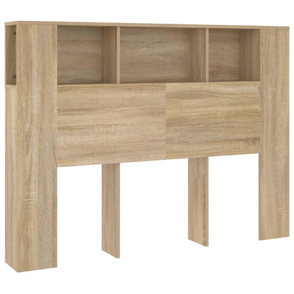 Armoire de tête de lit Chêne sonoma 140x18,5x104,5 cm - XIOS