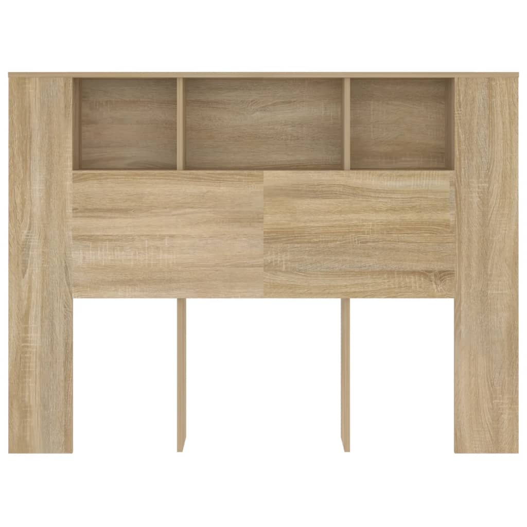 Armoire de tête de lit Chêne sonoma 140x18,5x104,5 cm - XIOS