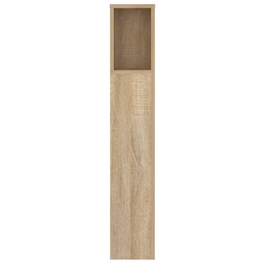 Armoire de tête de lit Chêne sonoma 140x18,5x104,5 cm - XIOS