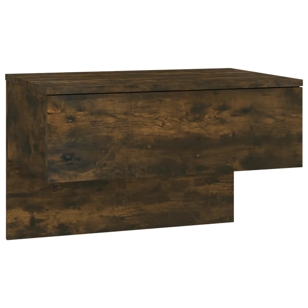 Tables de chevet murales 2 pcs Chêne fumé - XIOS