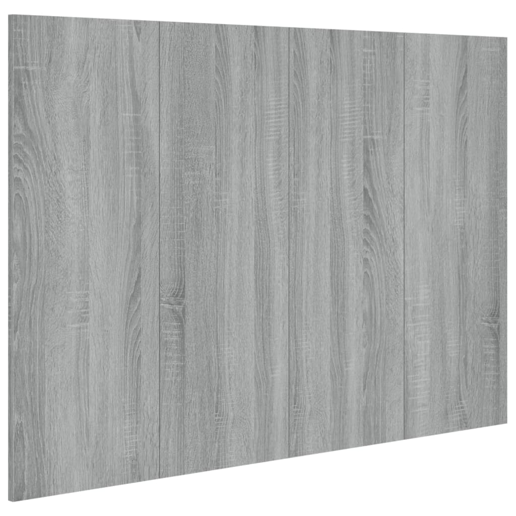Tête de lit Sonoma gris 120x1,5x80 cm Bois d'ingénierie - XIOS