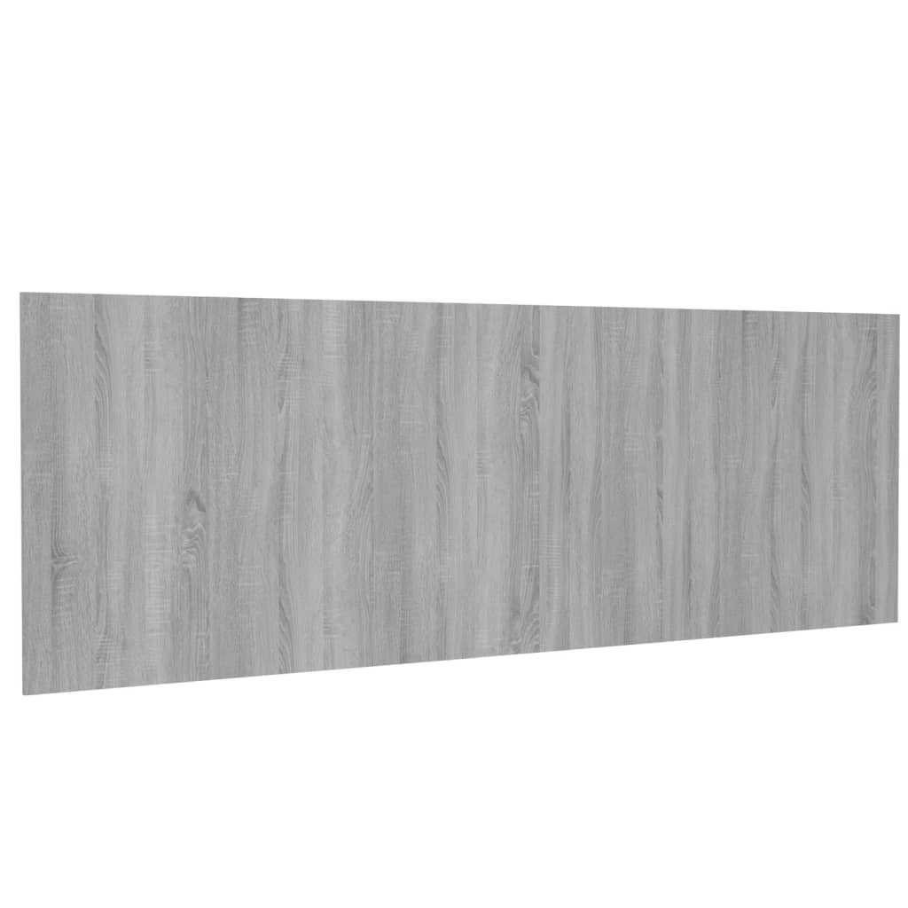 Tête de lit murale Sonoma gris 240x1,5x80 cm Bois d'ingénierie - XIOS