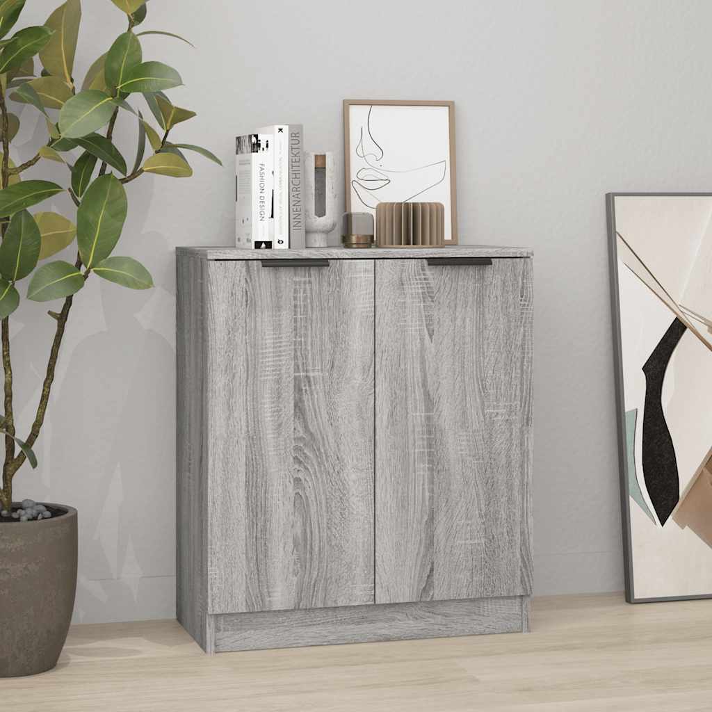 Buffet Sonoma gris 60x30x70 cm Bois d'ingénierie - XIOS